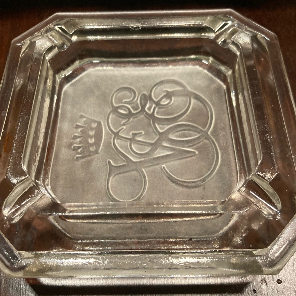Vintage orient express ashtray